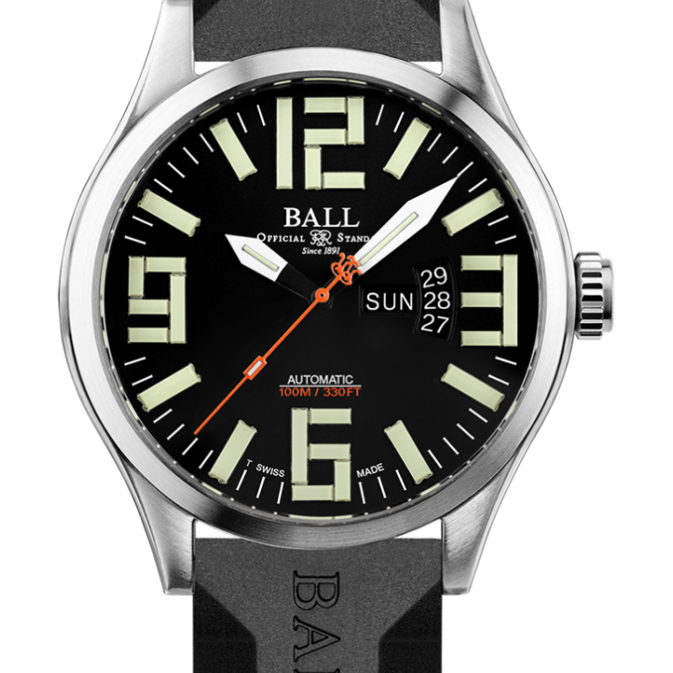 Ball Watch Company Engineer Master II Aviator Oversize Limited Edition - Black