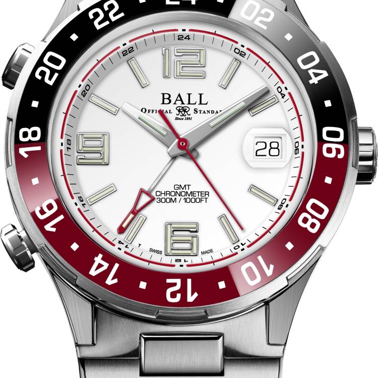 Ball Watch Company Roadmaster Pilot GMT Limited Edition - White