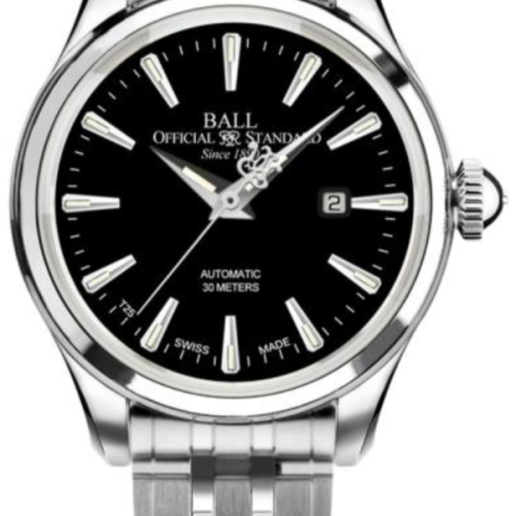 Ball Watch Company Trainmaster Eternity Ladies - Black