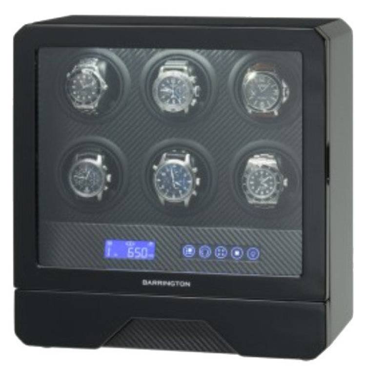 Barrington 6 Watch Winder - Black
