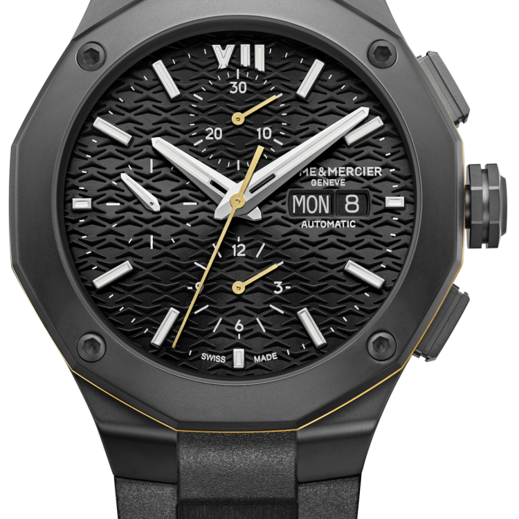 Baume et Mercier Watch Riviera Mens - Black