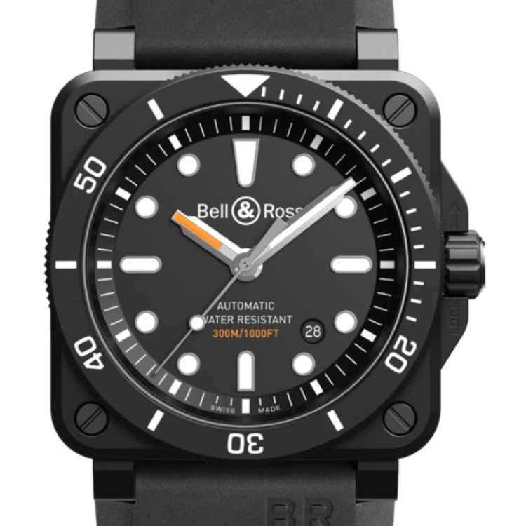 Bell & Ross Watch BR 03 92 Diver Black Ceramic