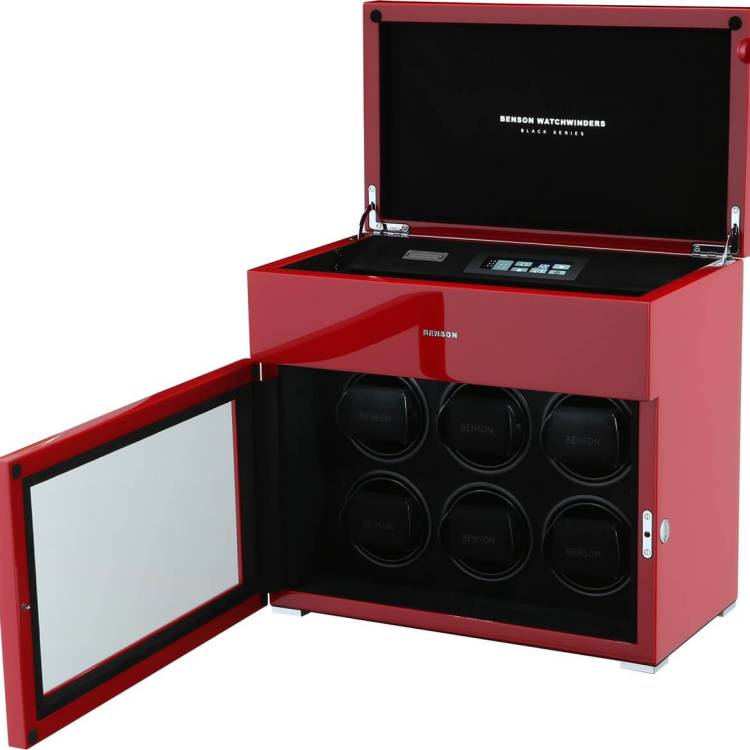 Benson Watch Winder Black Series 6.16.RD Limited Edition - Red
