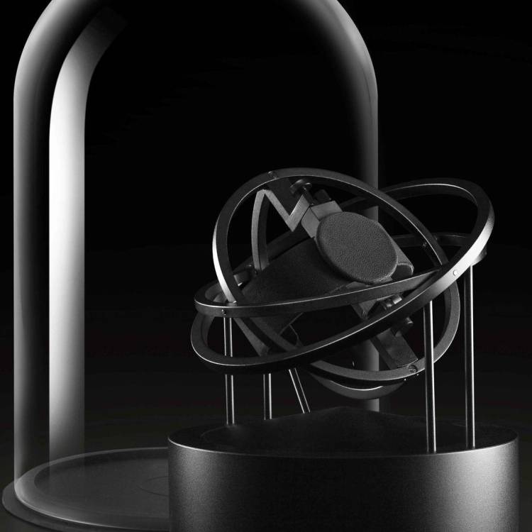 Bernard Favre Watch Winder Planet Double Axis Black Base - Black