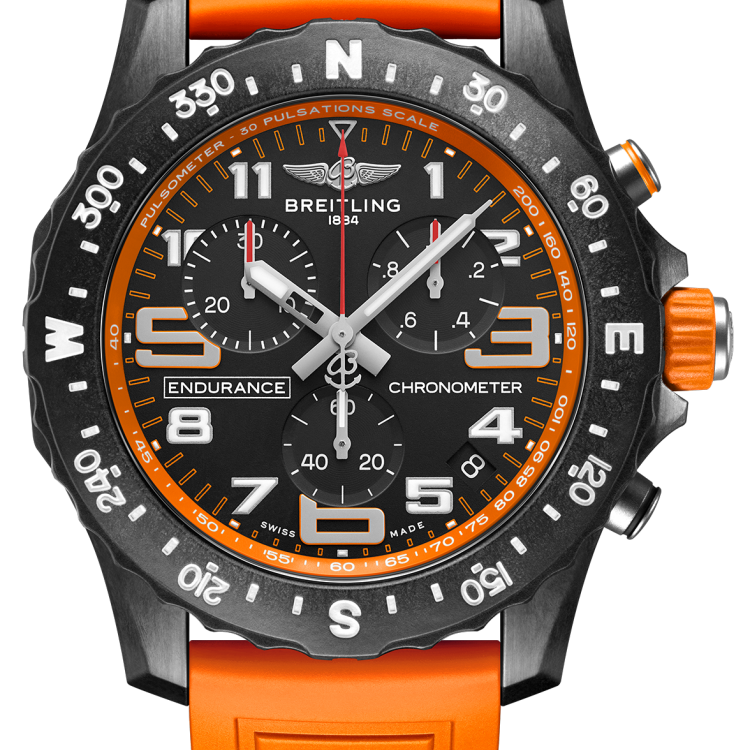 Breitling Watch Professional Endurance Pro Orange