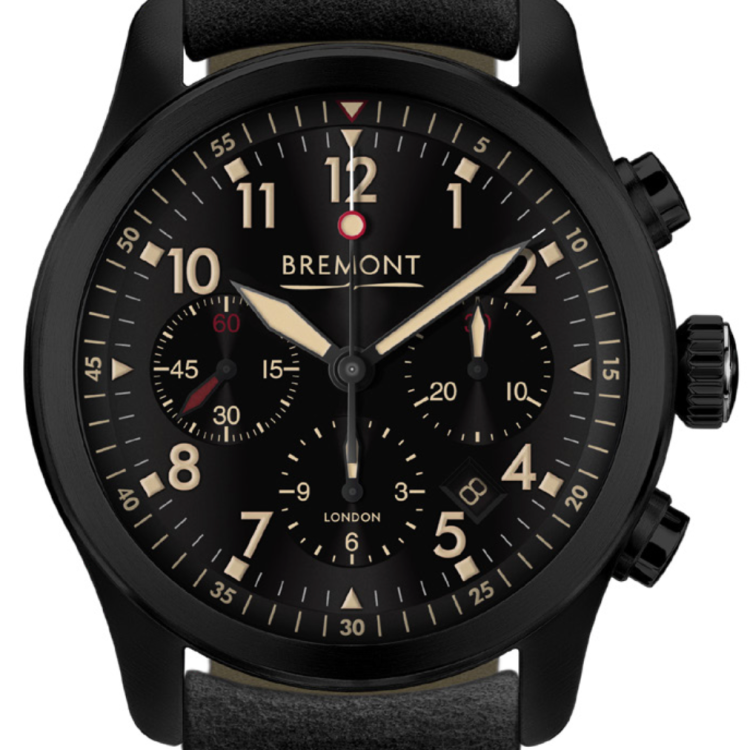 Bremont Watch ALT1-P2 JET - Black