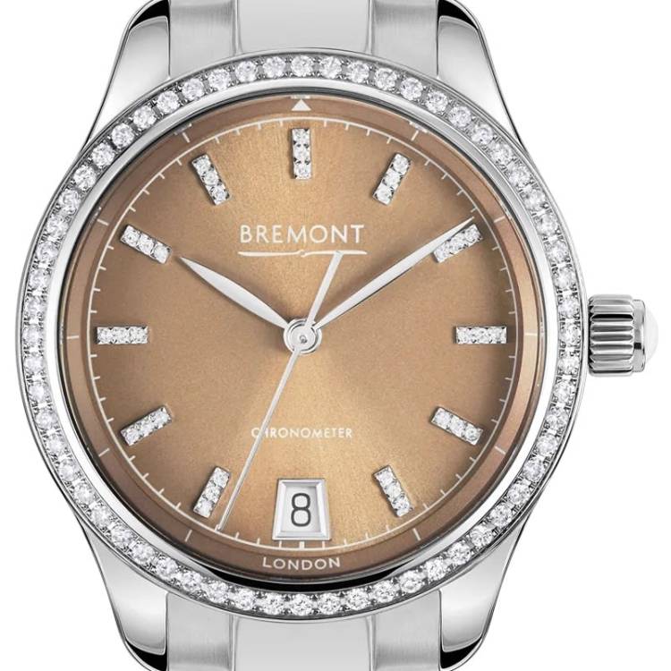 Bremont Watch Lady K Fawn Bracelet - Brown