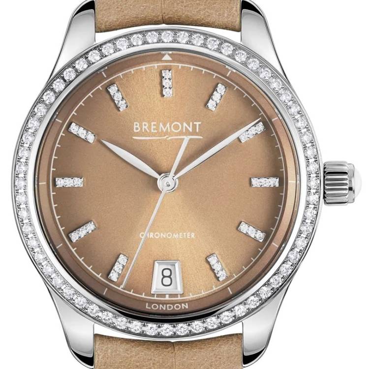 Bremont Watch Lady K Fawn - Brown