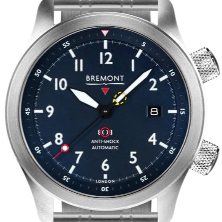 Bremont Watch MBII Blue Blue Barrel Bracelet