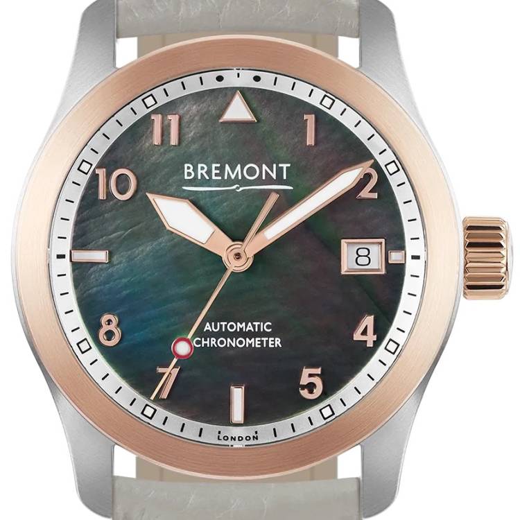 Bremont Watch Maya Grey Strap - Black