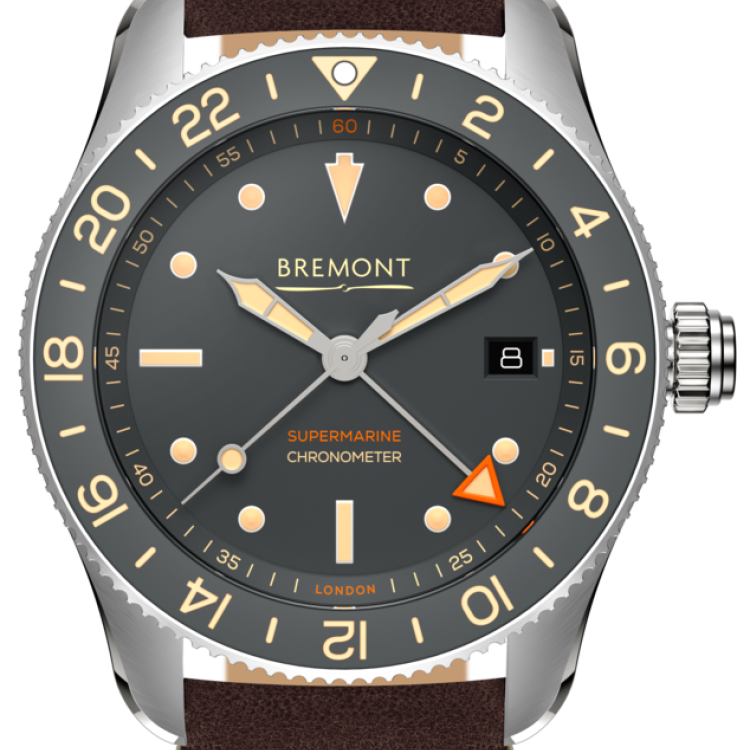 Bremont Watch Supermarine S302 GMT Ocean Leather Limited Edition