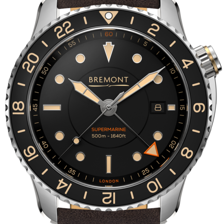 Bremont Watch Supermarine S502 GMT Leather