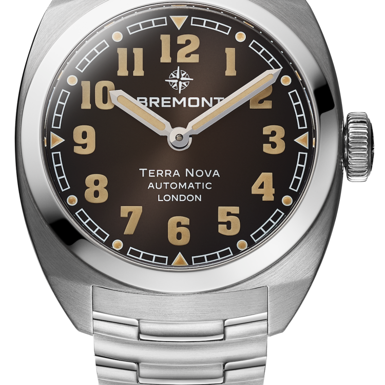 Bremont Watch Terra Nova 38 Black Bracelet
