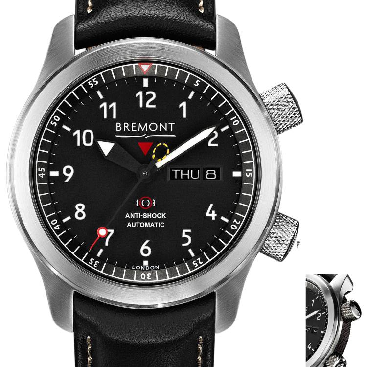 Bremont Watch Martin Baker MBII Black Anthracite - Black
