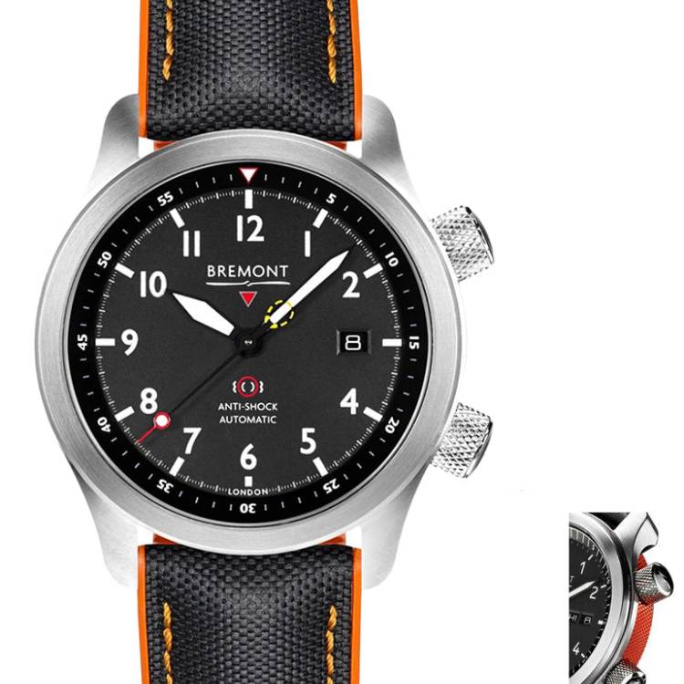 Bremont Watch Martin Baker MBII Black Orange