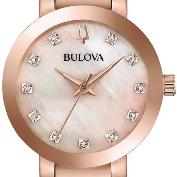 Bulova Watch Futuro Diamond Ladies