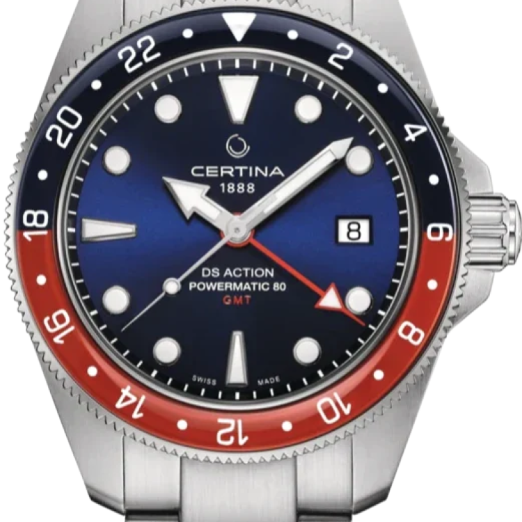Certina Watch DS Action GMT Powermatic 80 Mens