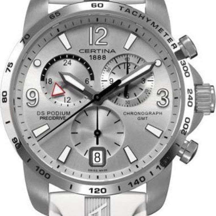 Certina Watch DS Podium Big Size Chrono GMT Aluminium Quartz