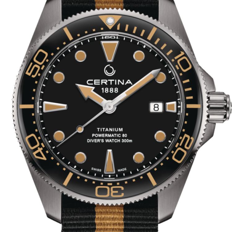 Certina Watch DS Action Diver 43 Titanium
