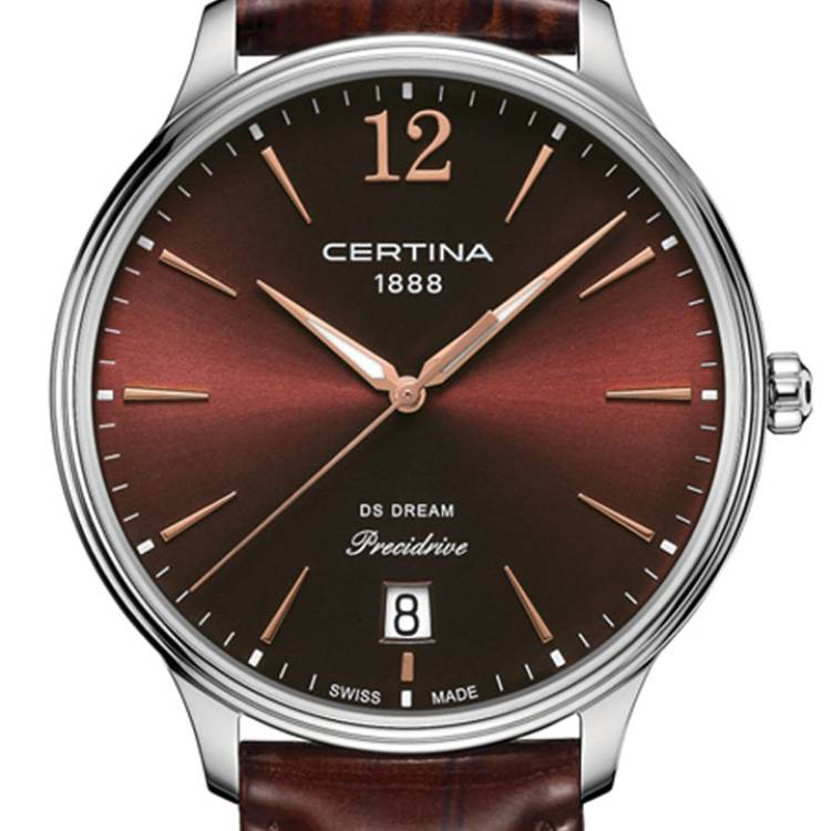 Certina Watch DS Dream 38mm Quartz - Brown
