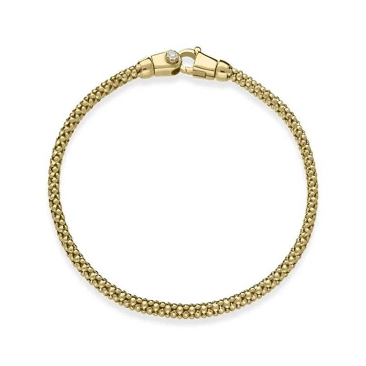 Chimento Melograno 18ct Yellow Gold Diamond Bracelet - 18cm