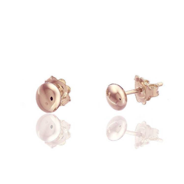 Chimento Armillas Acqua 18ct Rose Gold Stud Earrings