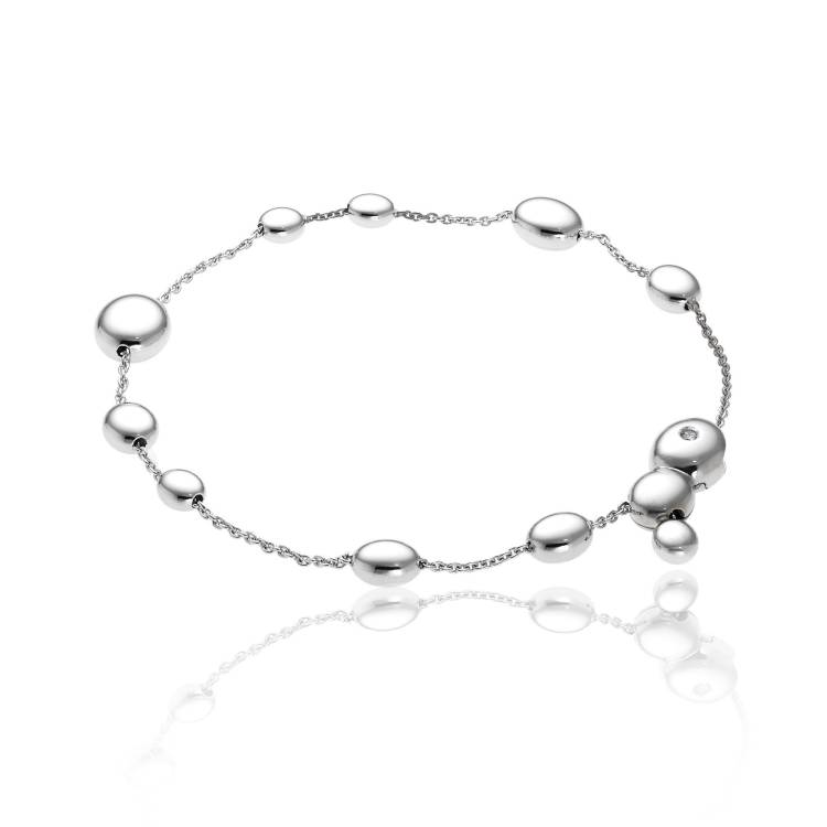 Chimento Armillas Acqua 18ct White Gold Diamond Bracelet - Option1 Value White Gold
