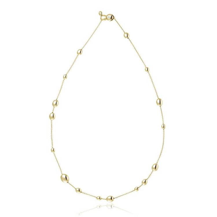 Chimento Armillas Acqua 18ct Yellow Gold Diamond Necklace - Option1 Value Yellow Gold
