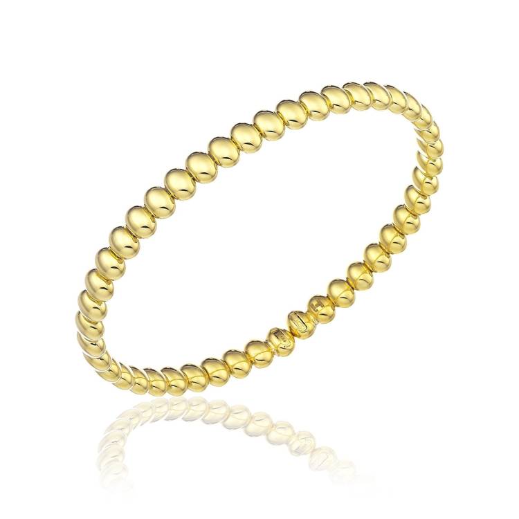 Chimento Armillas Acqua 18ct Yellow Gold Droplets Bangle - S