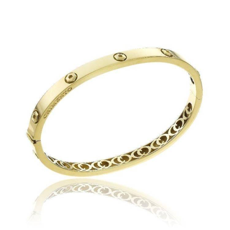 Chimento Armillas Be Mine 18ct Yellow Gold Bangle - M