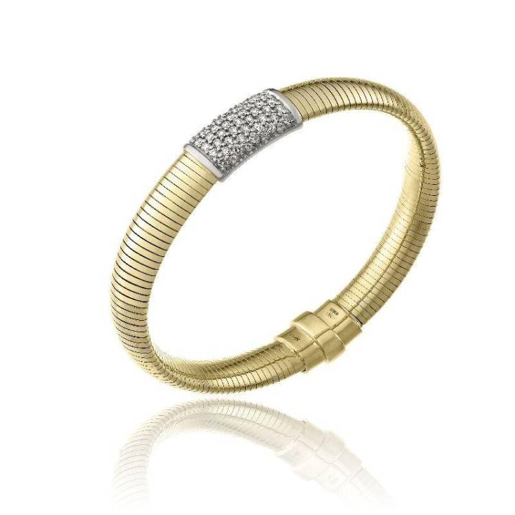Chimento Stardust Pave 18ct Yellow Gold 0.98ct Diamond Bracelet