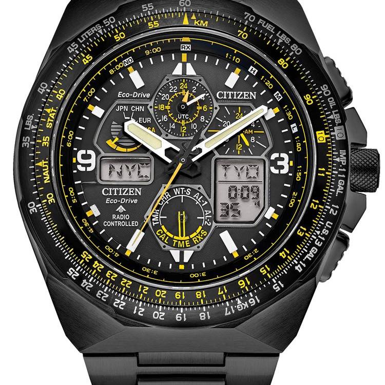 Citizen Watch Eco Drive Skyhawk A.T - Black