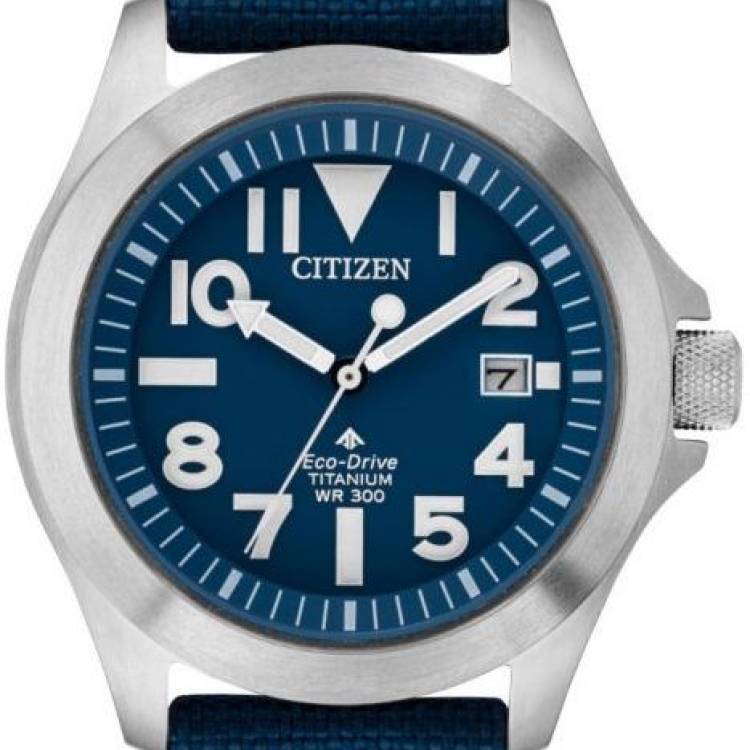 Citizen Watch Promaster Tough Super Titanium Eco Drive Mens - Blue