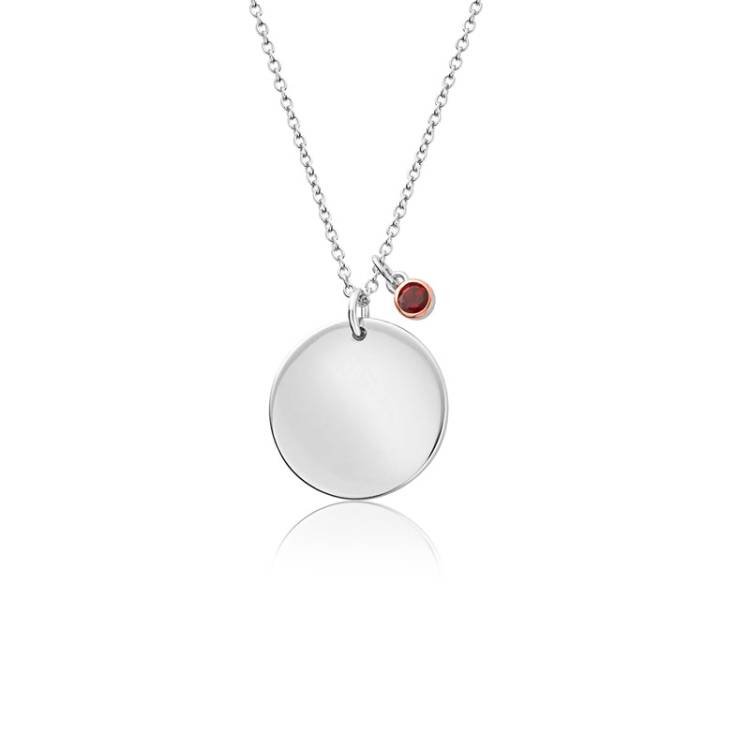 Clogau Celebration July Sterling Silver Birthstone Pendant D - Sterling Silver