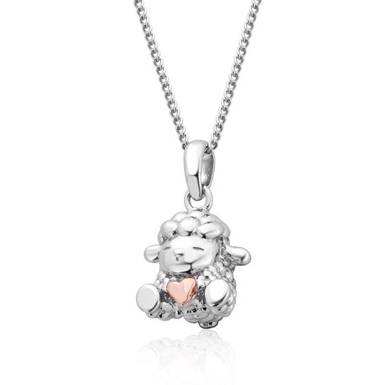 Clogau Ciwt Sheep Sterling Silver Pendant - Sterling Silver