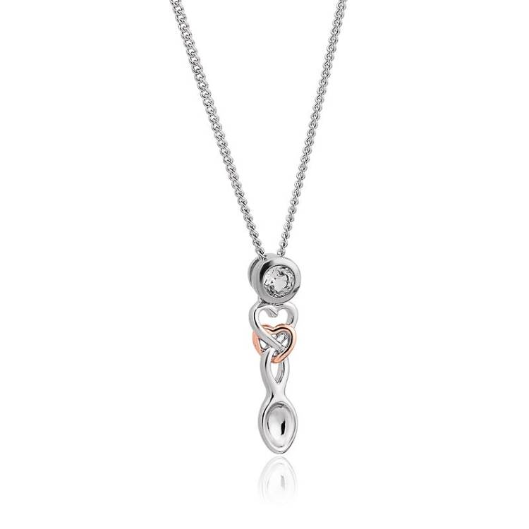 Clogau Lovespoons Sterling Silver Pendant - Sterling Silver