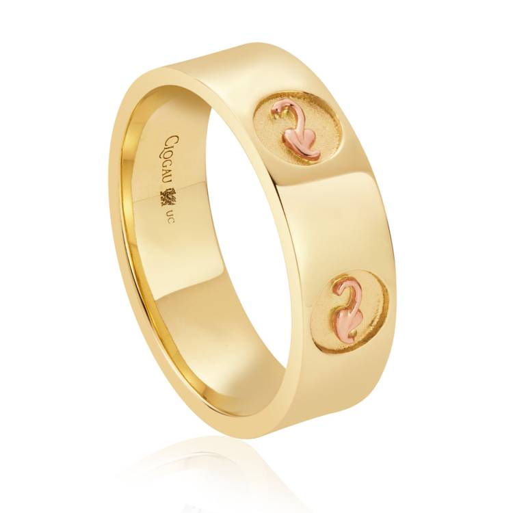 Clogau Tree Of Life Insignia 9ct Yellow Gold Ring - Q