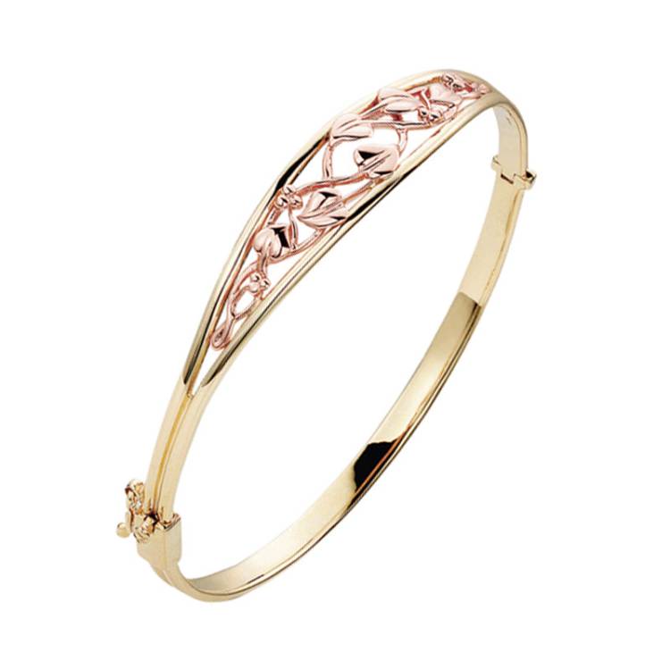 Clogau Tree of Life 9ct Gold Bangle - Gold