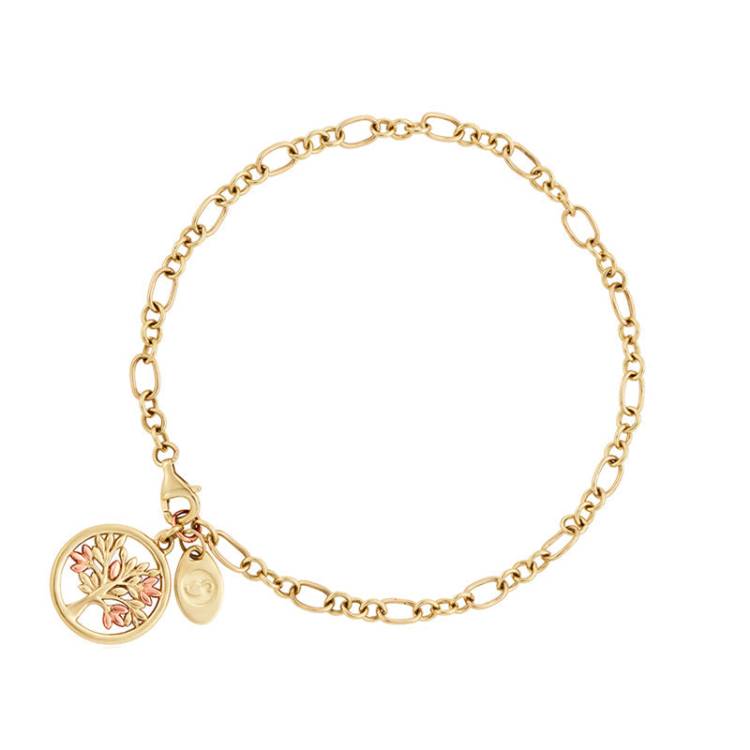 Clogau Tree of Life 9ct Gold Bracelet - Gold
