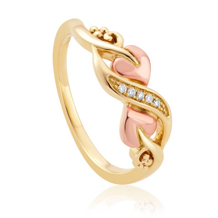 Clogau Tree of Life 9ct Gold Diamond Ring - N
