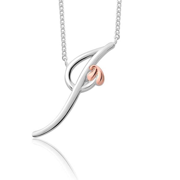 Clogau Tree of Life Sterling Silver Initials Letter I Necklace
