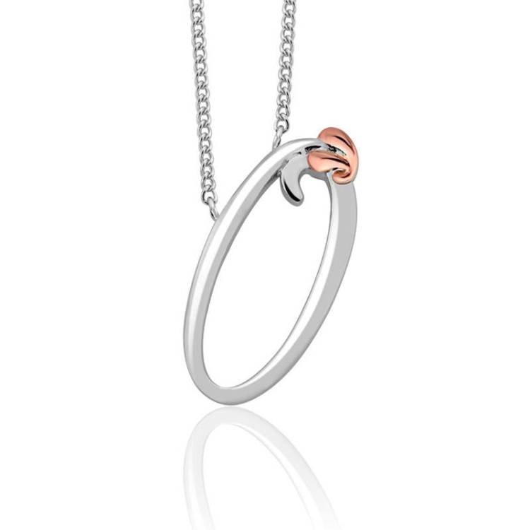 Clogau Tree of Life Sterling Silver Initials Letter O Necklace