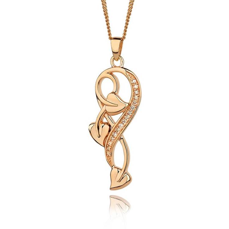 Clogau Tree of Life 1854 18ct Yellow Gold Diamond Necklace