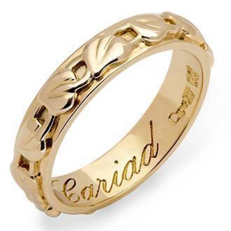 Clogau Tree of Life 9ct Yellow Gold 5mm Wedding Ring - P