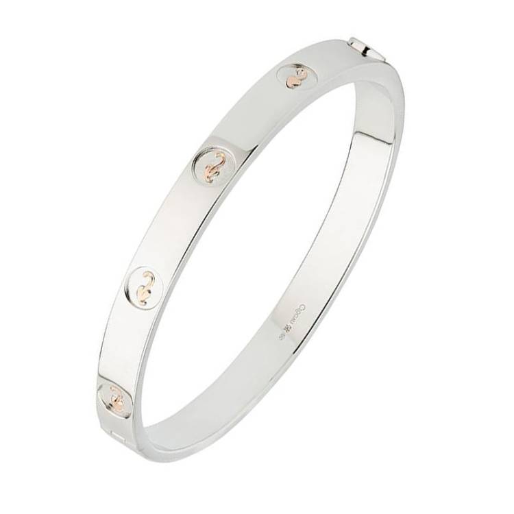 Clogau Tree of Life Insignia Sterling Silver Bangle
