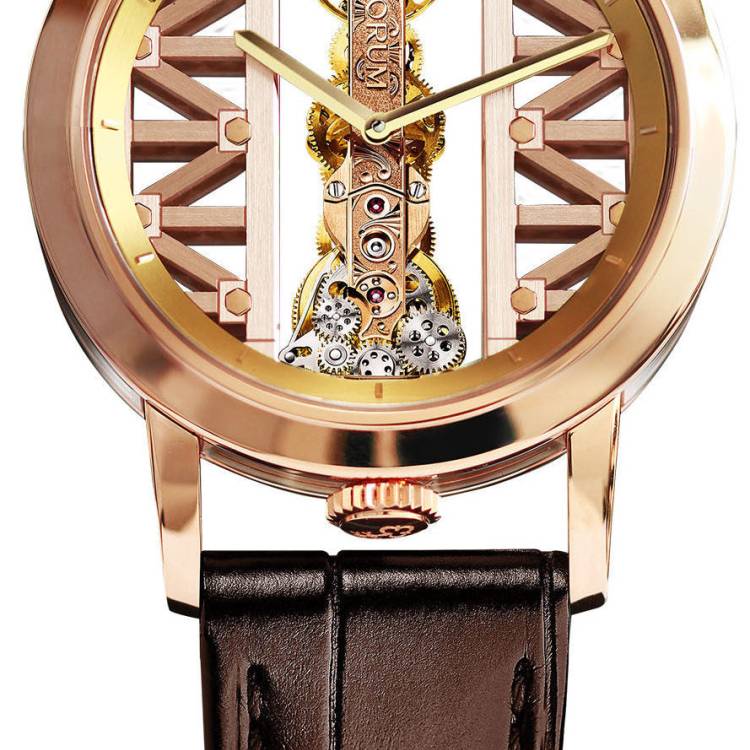 Corum Watch Golden Bridge Round - Gold