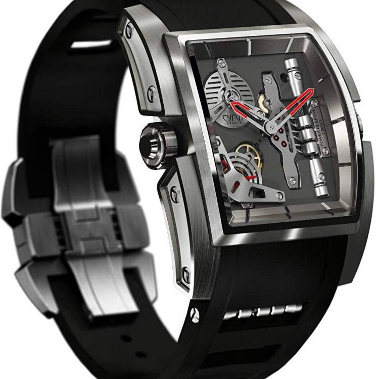 Cyrus Watch Kambys Titanium - Black