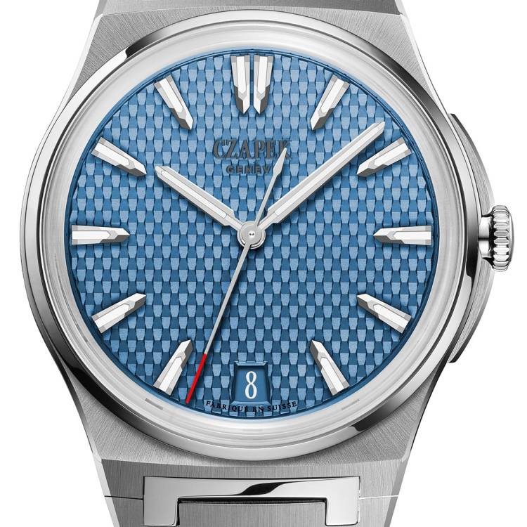 Czapek Watch Antarctique Passage de Drake Glacier Blue S 38.5mm