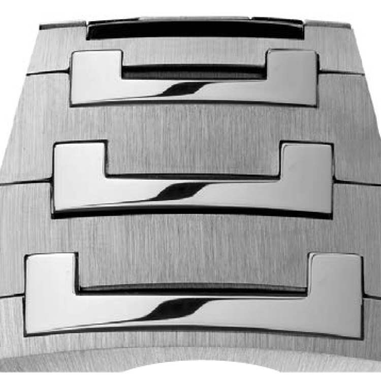 Czapek Strap Antarctique Passage de Drake Satin & Polished Bracelet - Silver