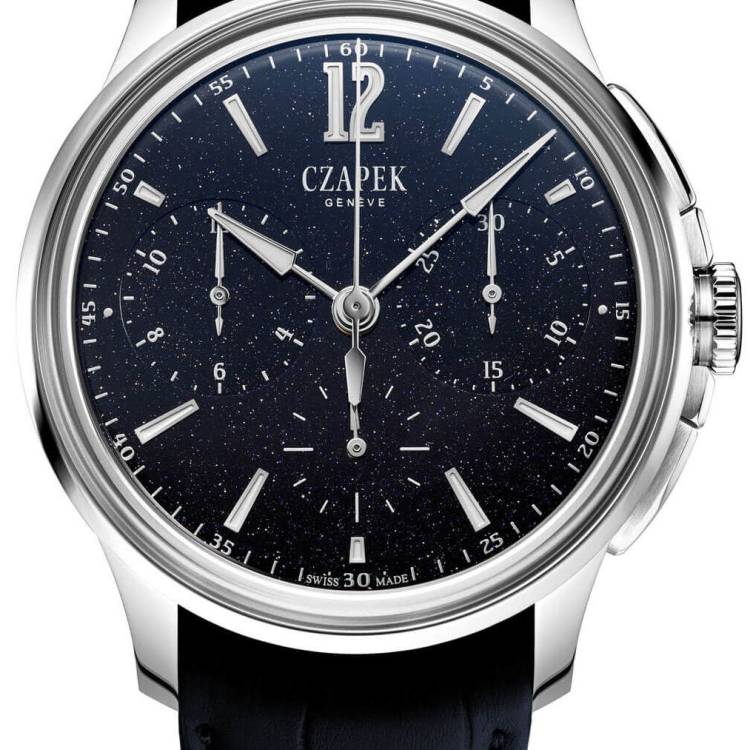 Czapek Watch Faubourg De Cracovie Aventurine Limited Edition - Blue